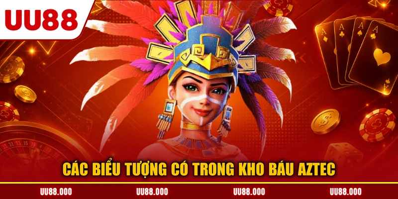 Các biểu tượng có trong kho báu aztec