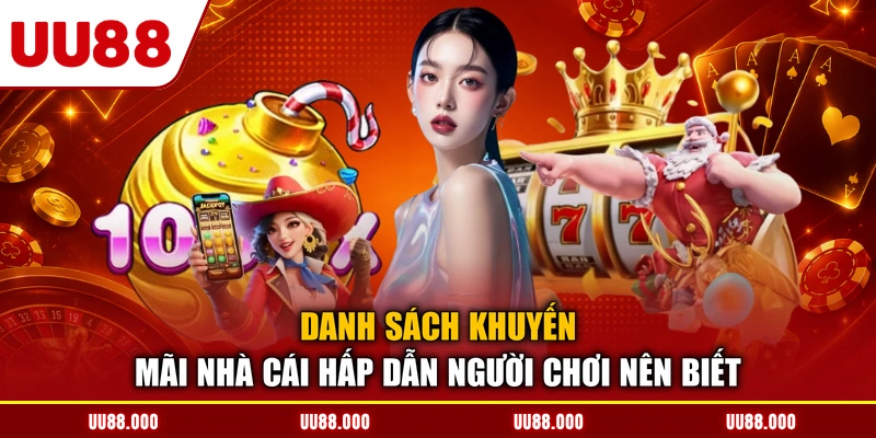 Danh sách khuyến mãi nhà cái hấp dẫn người chơi nên biết